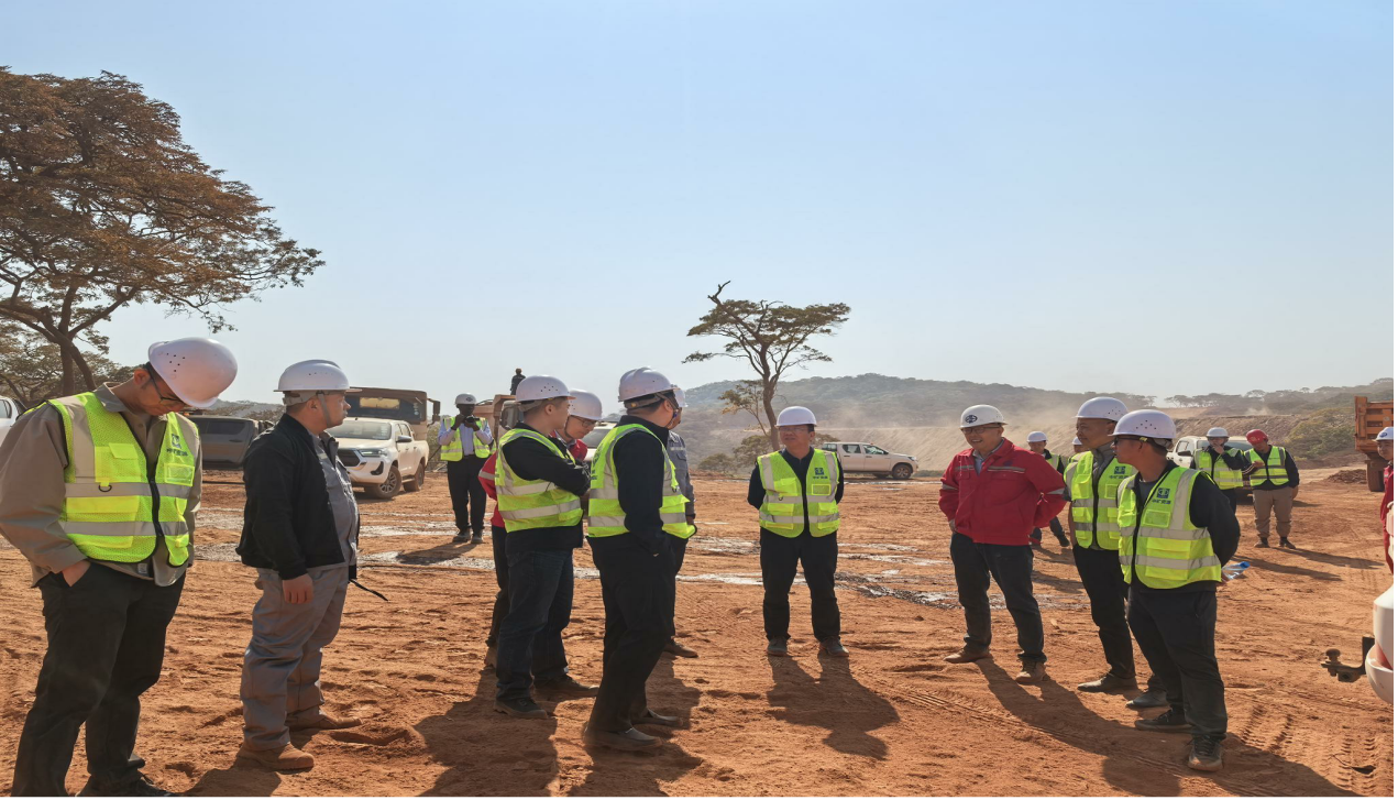 milan米兰资源集团董事长王平卫赴赞比亚 考察督导Kitumba铜矿项目建设